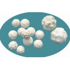 Embossed ceramic ball