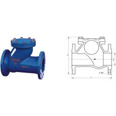 HQ41X sliding ball type check valve