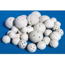Inert alumina ceramic balls