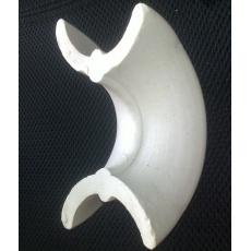 Ceramic saddle ring