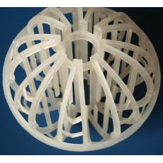 Gas wet scrubber tower packing media